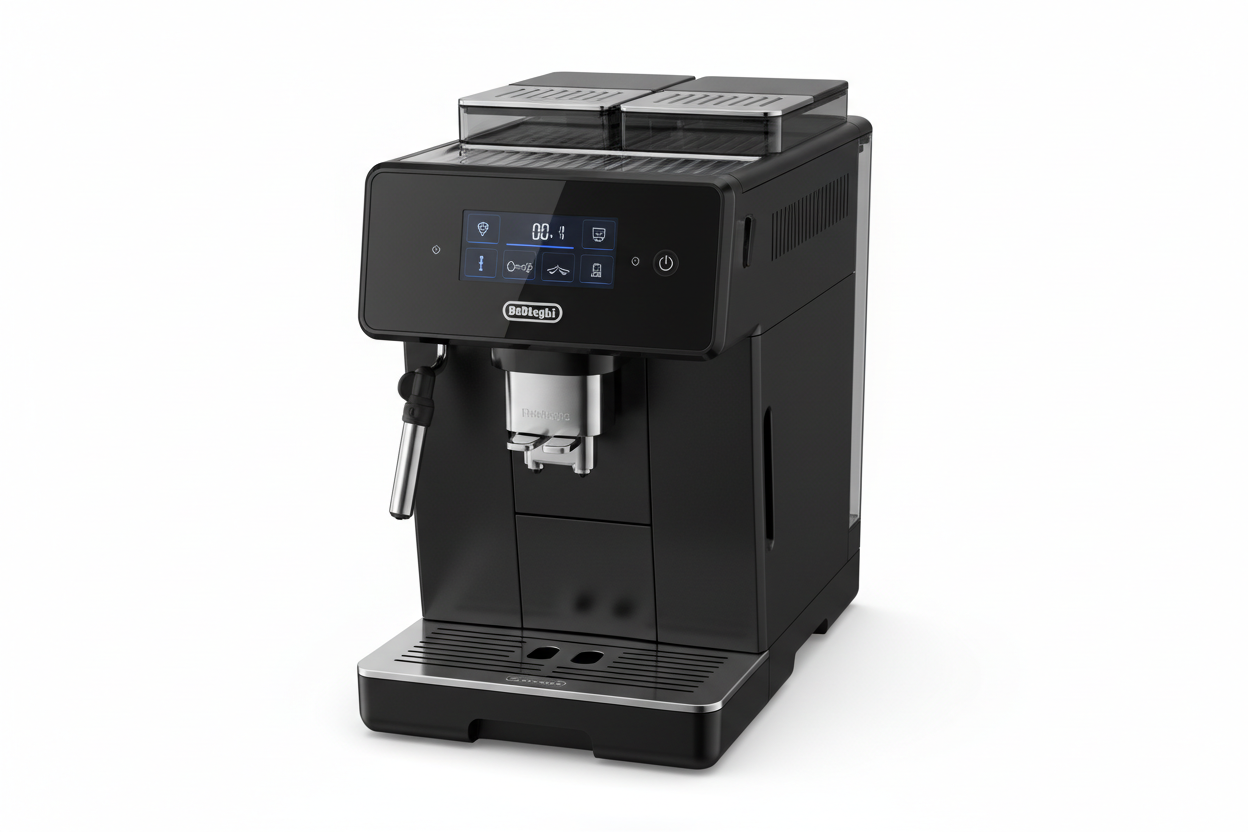 delonghi 全自动咖啡机黑灰色
