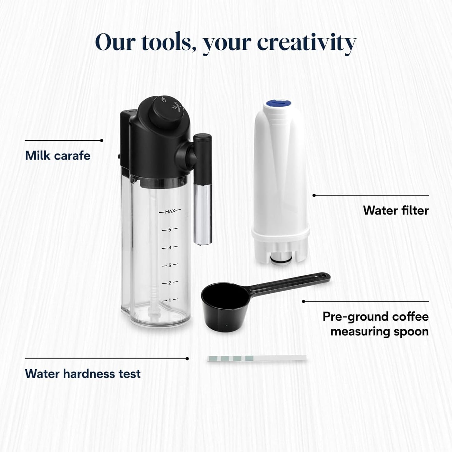 Magnifica Evo Next ECAM312.80.TB,Automatic Coffee Machine With Automatic Milk Frother,Bean To Cup Coffee and Cappuccino Machine with Intuitive Touch Display,Black/Titanium